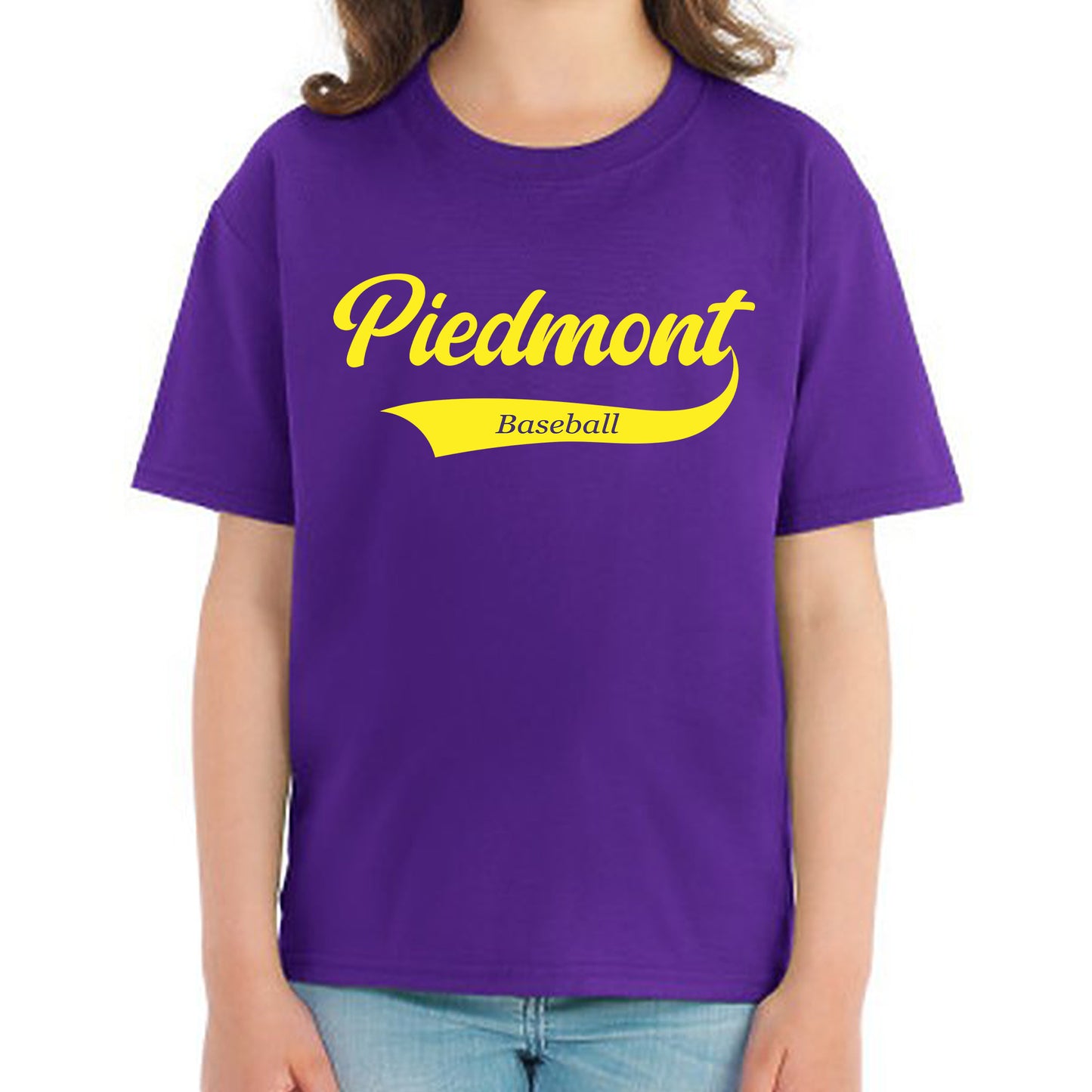 Youth 100 Percent Heavy Cotton Spiritwear Shirt - Piedmont Recreation